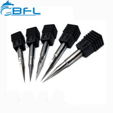 BFL CNC Tungsten Carbide Milling Cutting Tool V Groove Engraving Bits